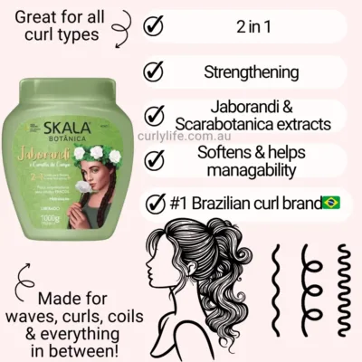 Skala Jaborandi and Camellia 2-in-1 Hair Treatment Conditioning Cream