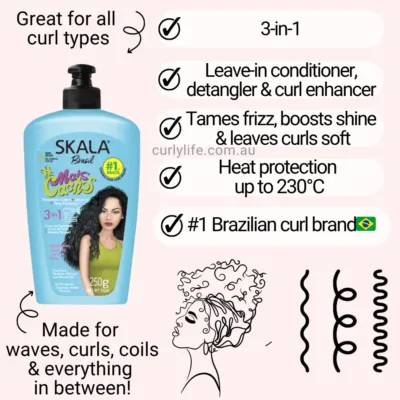 Skala #PerfectCurls 3-in-1 Leave-In Conditioner