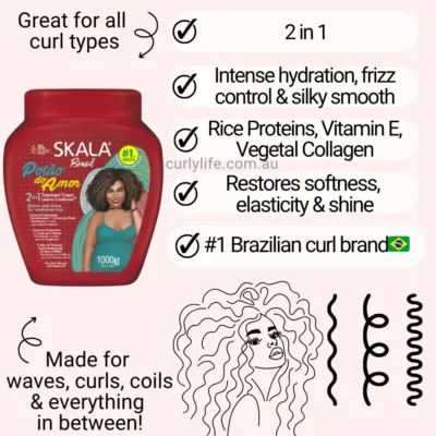 Skala Love Pot 2 in 1 Hair Treatment Conditioning Cream