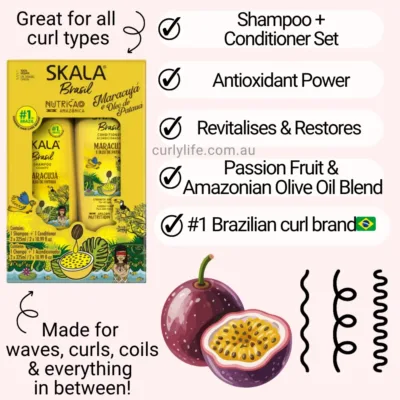 Skala Brasil Passion Fruit Shampoo & Conditioner Kit