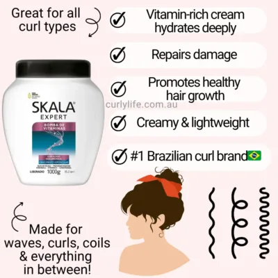 Skala Vitamin Bomb S.O.S Hair Treatment Conditioning Cream