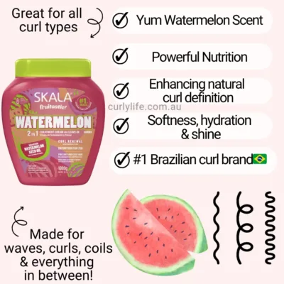 Skala 2 in 1 Watermelon Curl Cream & Treatment