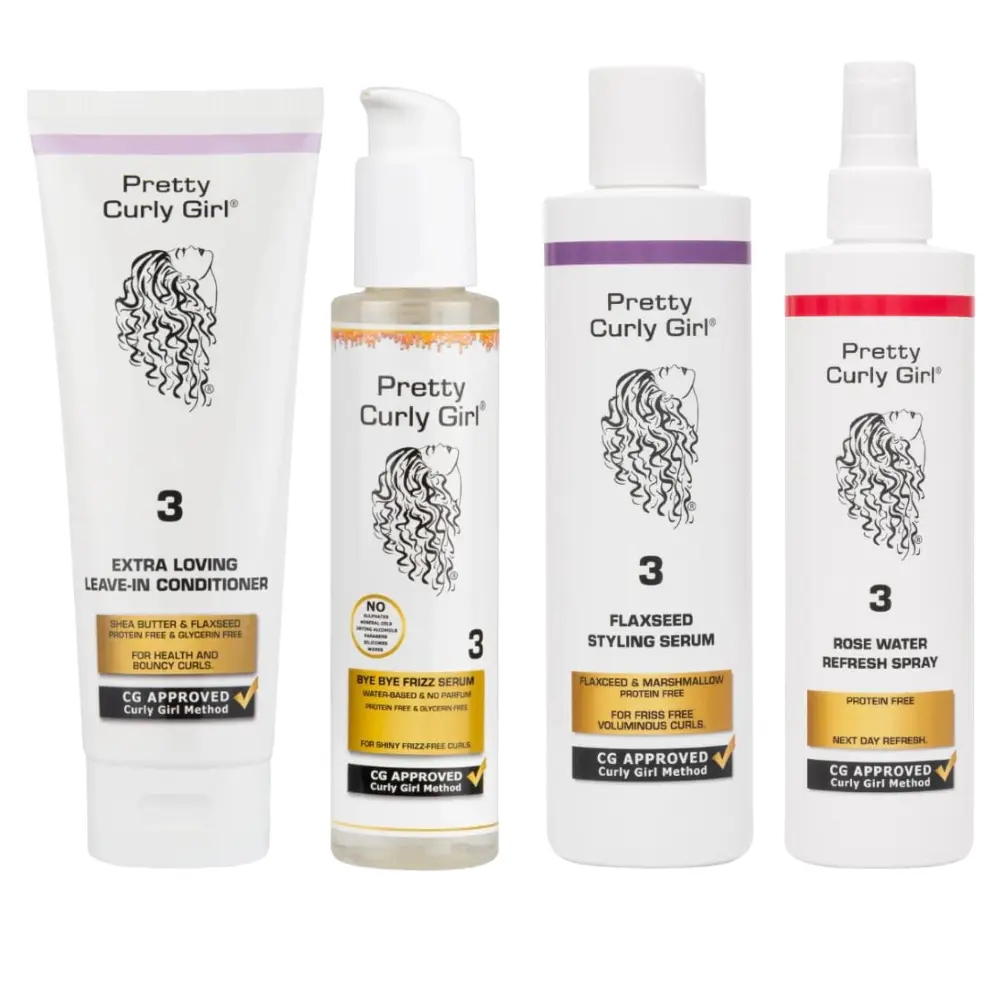 Pretty Curly Girl Low Porosity Styling Bundle + FREE Scrunchies