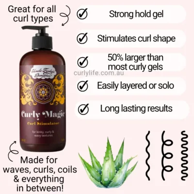 Uncle Funky's Daughter Curly Magic (Strong Hold Gel)