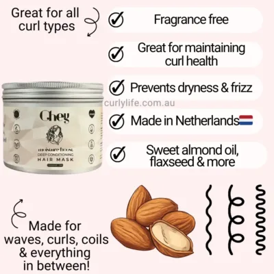 Chey Hair Care Moisture Boost Hair Mask Fragrance-Free