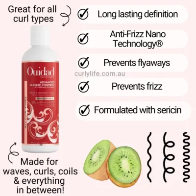 Ouidad Advanced Climate Control Heat & Humidity Gel Stronger Hold