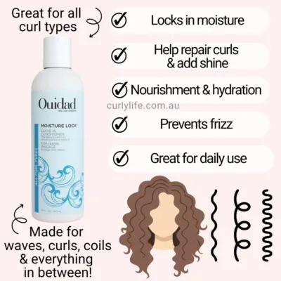 Ouidad Moisture Lock Leave In Conditioner