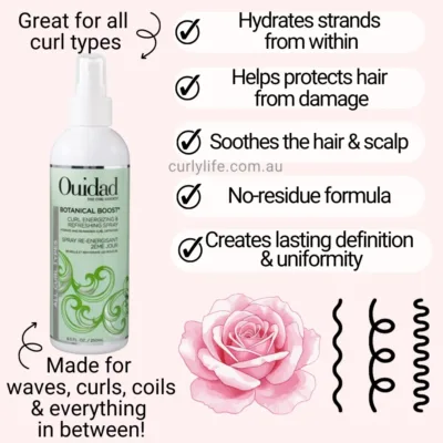 Ouidad Botanical Boost Curl Energising & Refreshing Spray