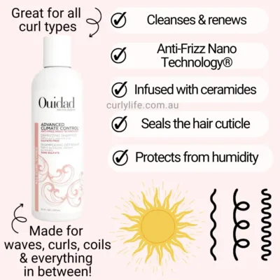 Ouidad Advanced Climate Control Defrizzing Shampoo