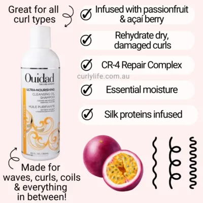Ouidad Ultra Nourishing Cleansing Oil Shampoo