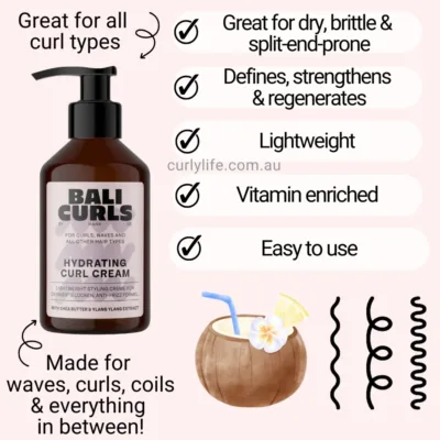 Bali Curls Hydrating Curl Cream