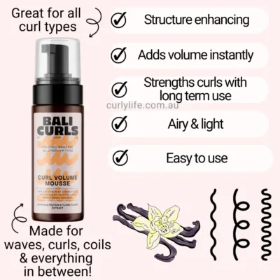 Bali Curls Curl Volume Mousse