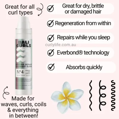 Bali Curls Bonding Repair Overnight Elixir No.4
