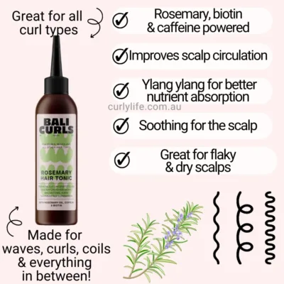 Bali Curls Rosemary Grow Tonic