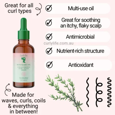 Camille Rose Rosemary Oil Strengthening Hair & Scalp Drops