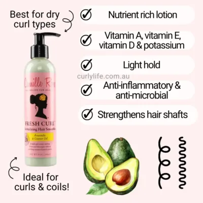 Camille Rose Fresh Curl Revitalizing Curl Smoother