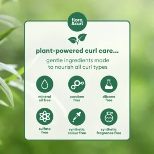 Flora & Curl Coconut Mint Curl Refresh Clay Wash